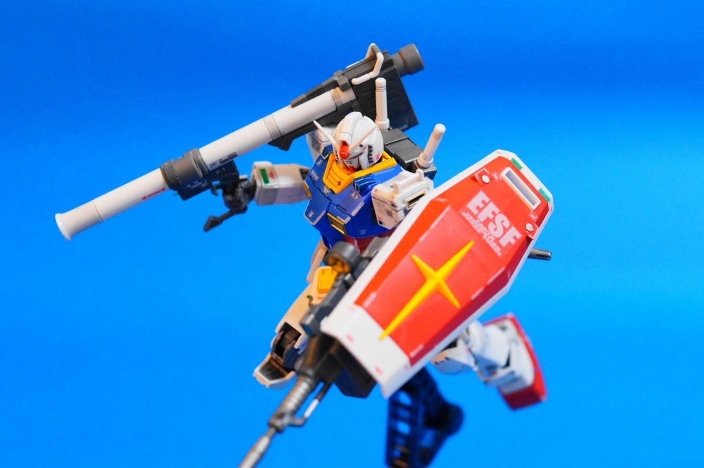 こりゃあ、もう一個買ってG-3作りたくなるわけですね。もう一個買っちゃいました。後日G-3ダブルバズーカ仕様にチャレンジしてみようと思います。RGガンダムとそんなに値段変わりませんが、作りやすさのコスパ高し。これはサンデーモデラーホイホイ（笑）いろんな楽しみ方ができるすごく懐の深いキットでした。