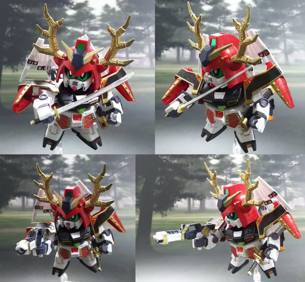 抜刀、そして射撃。槍をかざし法術で戦う龍神導師ですが、やはり仁宇に刀とタネガシマはどうしても欠かせなかったので、追加装備しています。