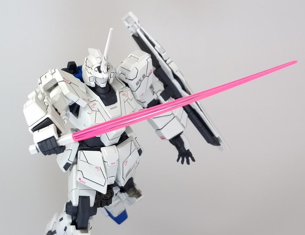 HGUC ユニコーンガンダム(UM)–5枚目/制作者：しろもももぐ