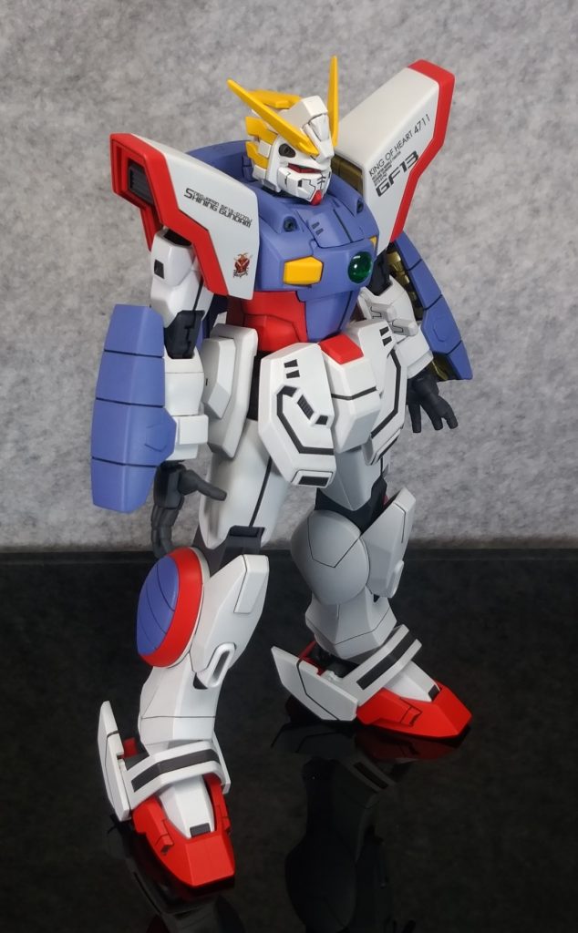 MG シャイニングガンダム–3枚目/制作者：しろもももぐ