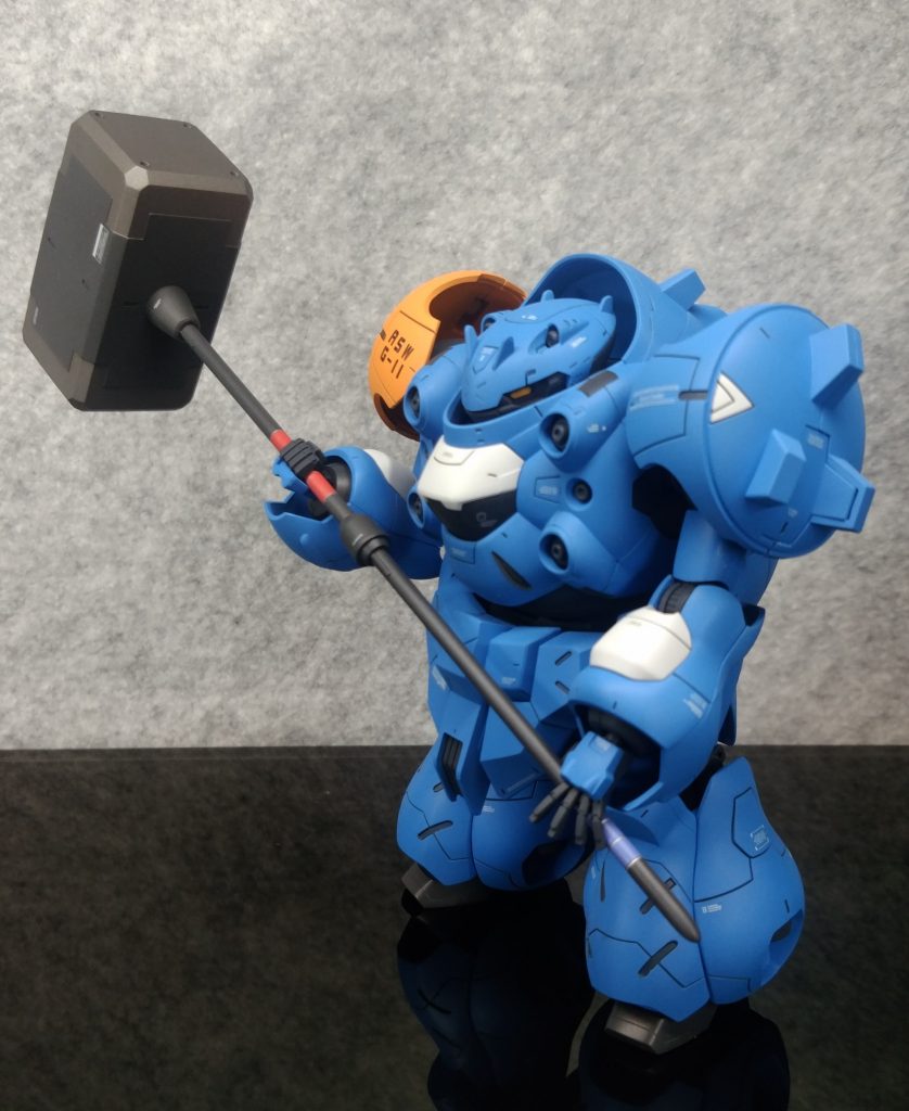 HGIBO 蒼いガンダムグシオン–2枚目/制作者：しろもももぐ