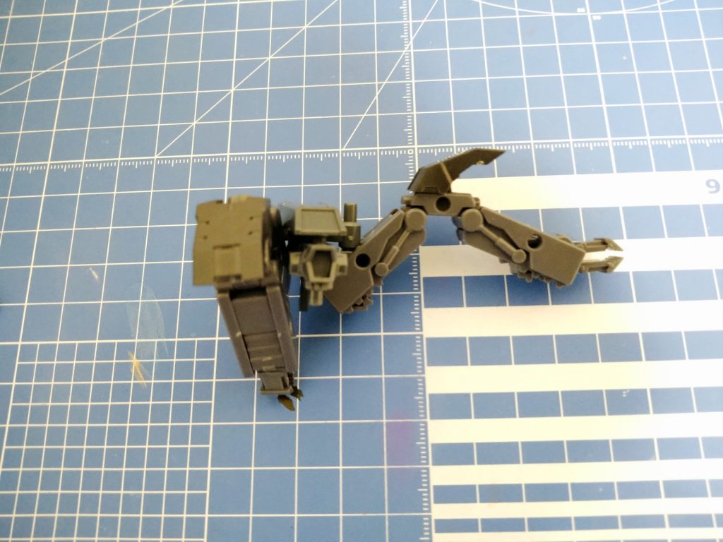 [バックパック]M.S.Gグレイブアームズに、ボールディングアームズとバインダーガンのパーツを組み合わせてバックパックにしました。