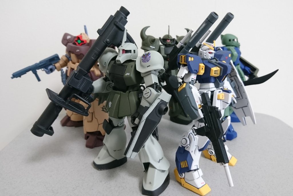 せっかくなのでマドロックも加えて、ジオニックフロントです！いや～個人的に神ゲーだったな・・・（追伸）タイトルは過去の大河ドラマの「〇〇〇！」をイメージしました。あと過去のアーカイブが無くなったので、しばらく休眠ですzzz 