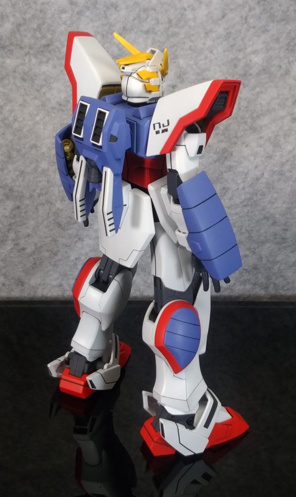 MG シャイニングガンダム–5枚目/制作者：しろもももぐ