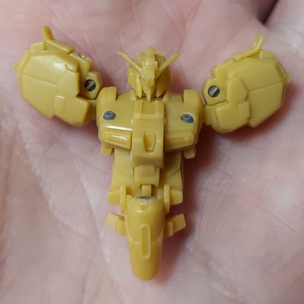 1.5mmで穴あけした所にWAVE様のOボルトパーツを埋め込みました。