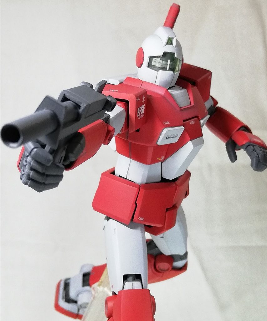 一応、アクションポーズ。