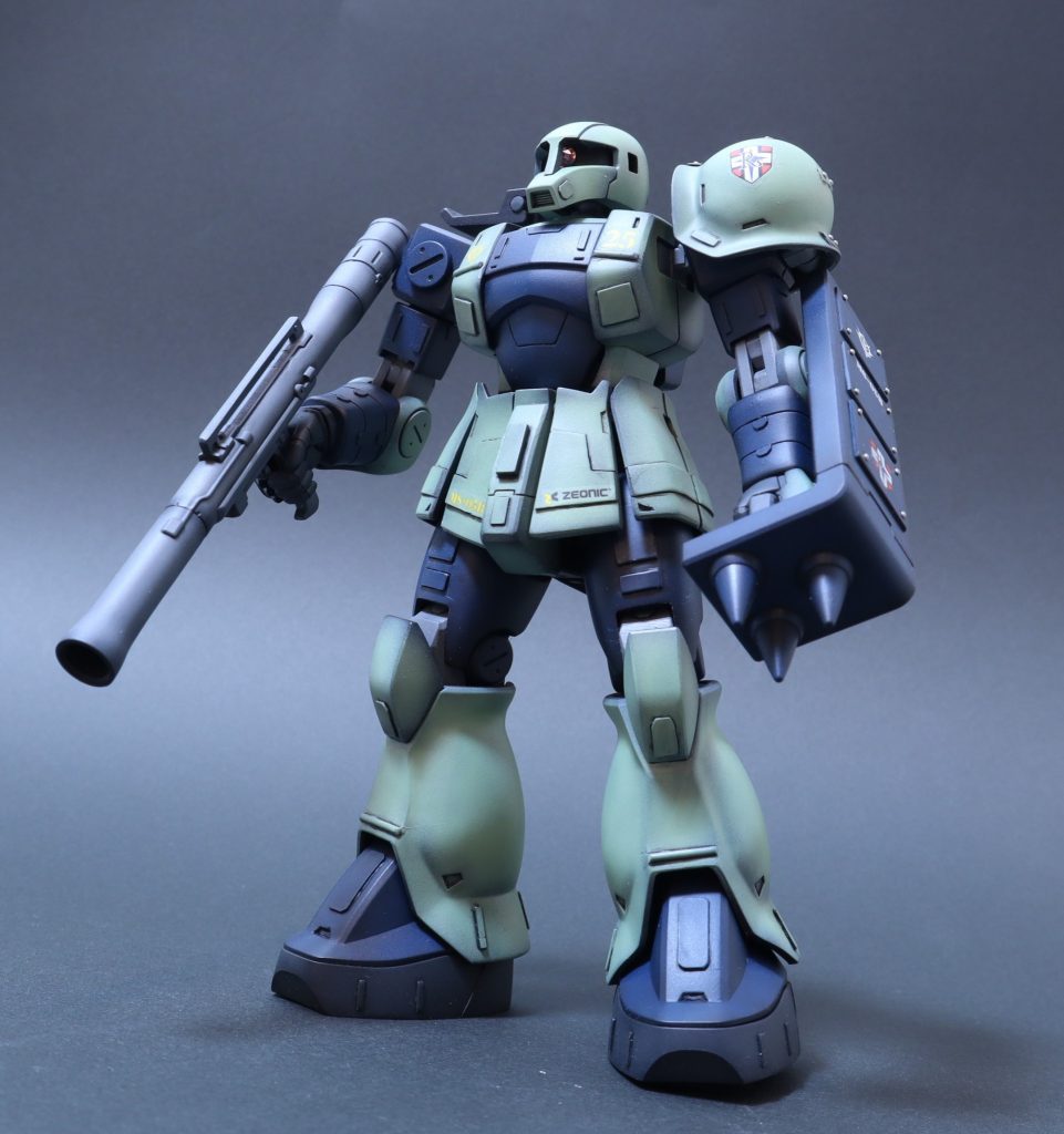 旧ザク プラバン加工–4枚目/制作者：gunpla_km