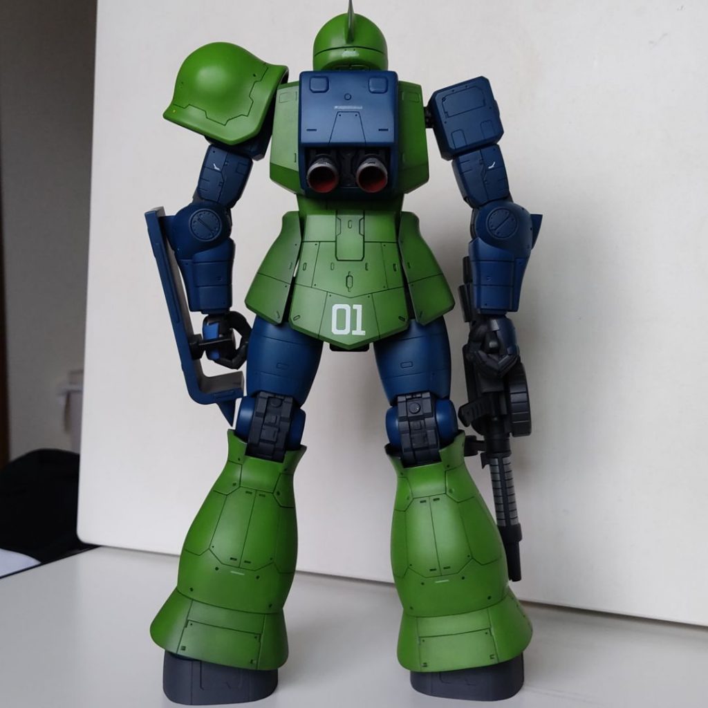 MEGA  1/48 旧ザク　参上–4枚目/制作者：しんさん