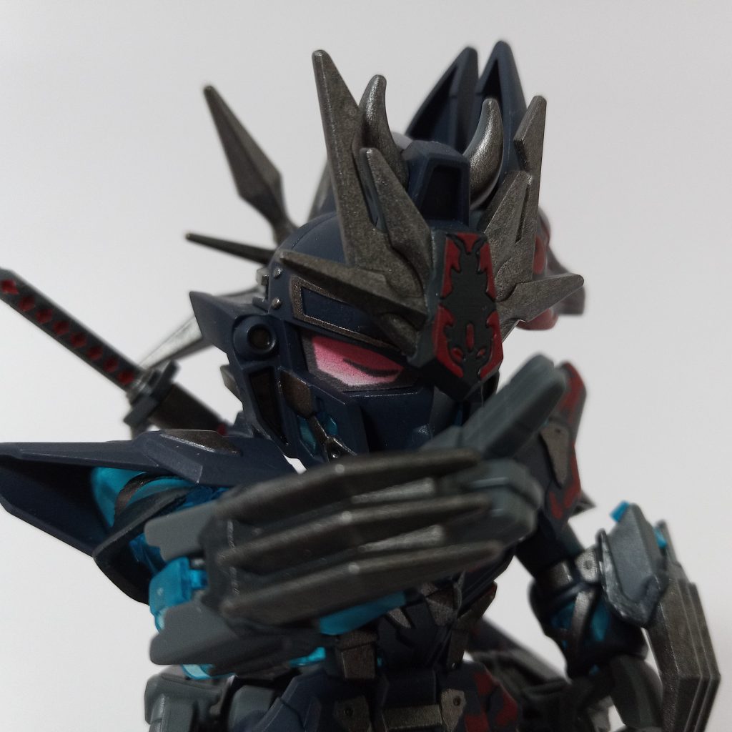 忍!印を結ぶときは瞑り目!と思って作りました。ニンニンッ!