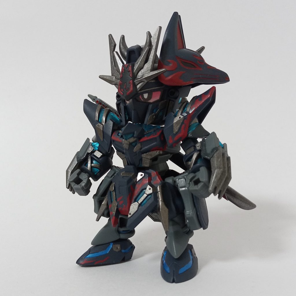 正面特に改造することも無く、そのまま組み上げています。