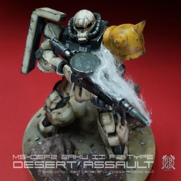 HGUC Zaku2 F2 “Desert Assault”
