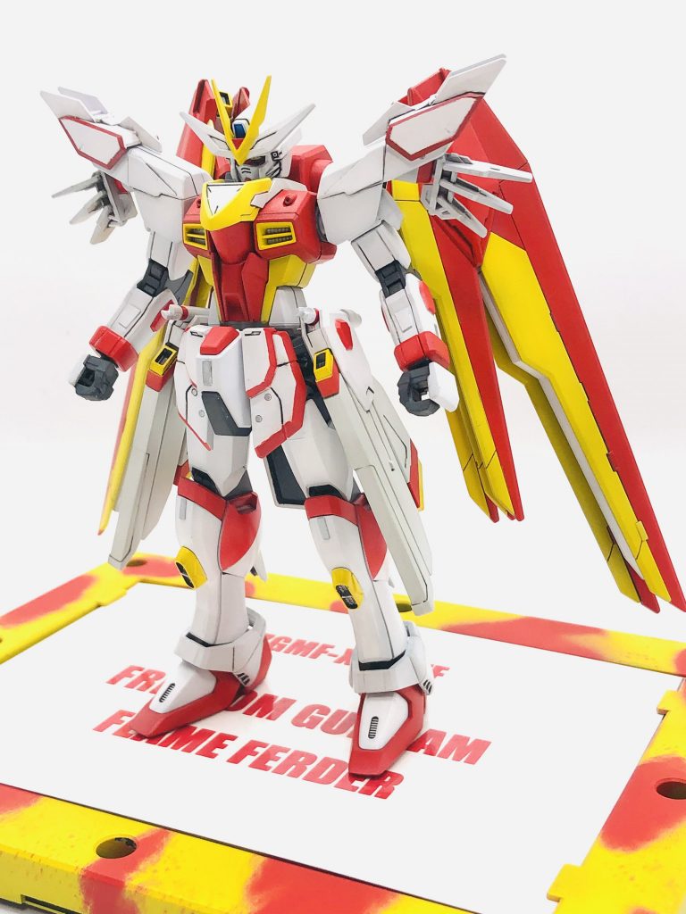 HGCE フリーダムガンダム・フレイムフェーダー–2枚目/制作者：daimonji