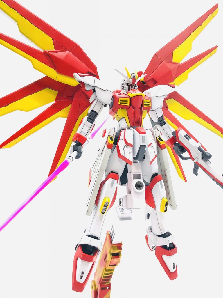 HGCE フリーダムガンダム・フレイムフェーダー–2枚目/制作者：daimonji