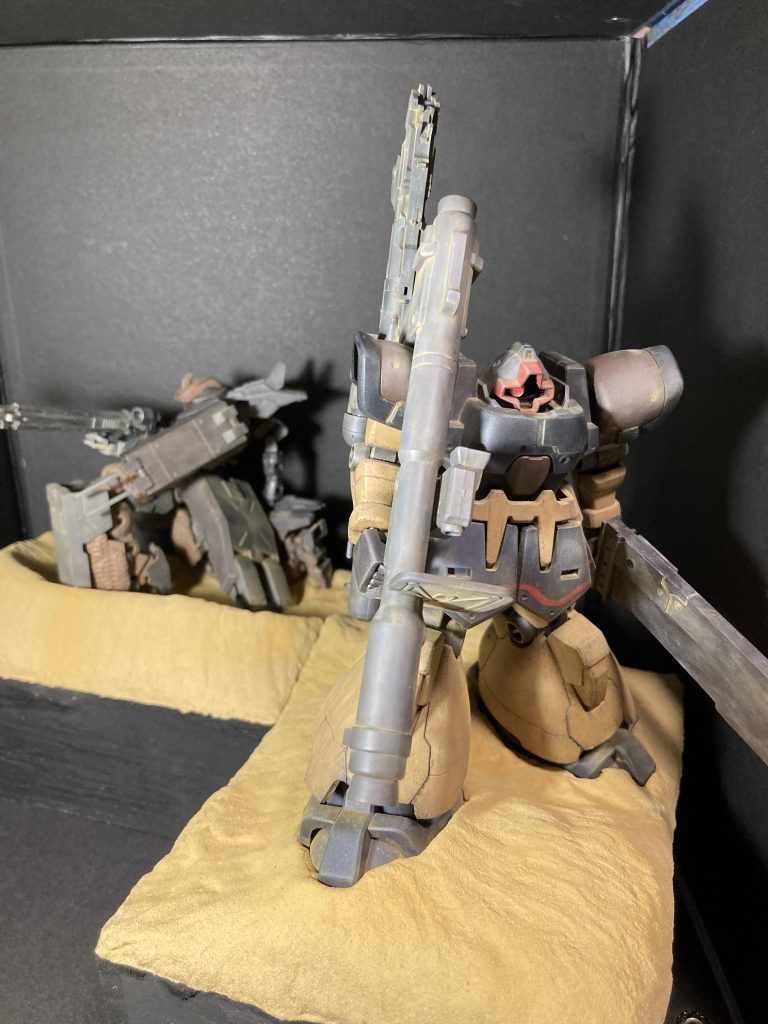 砂塵の中で/ドムトローペン重武装試作装備機–8枚目/制作者：yokuyoku