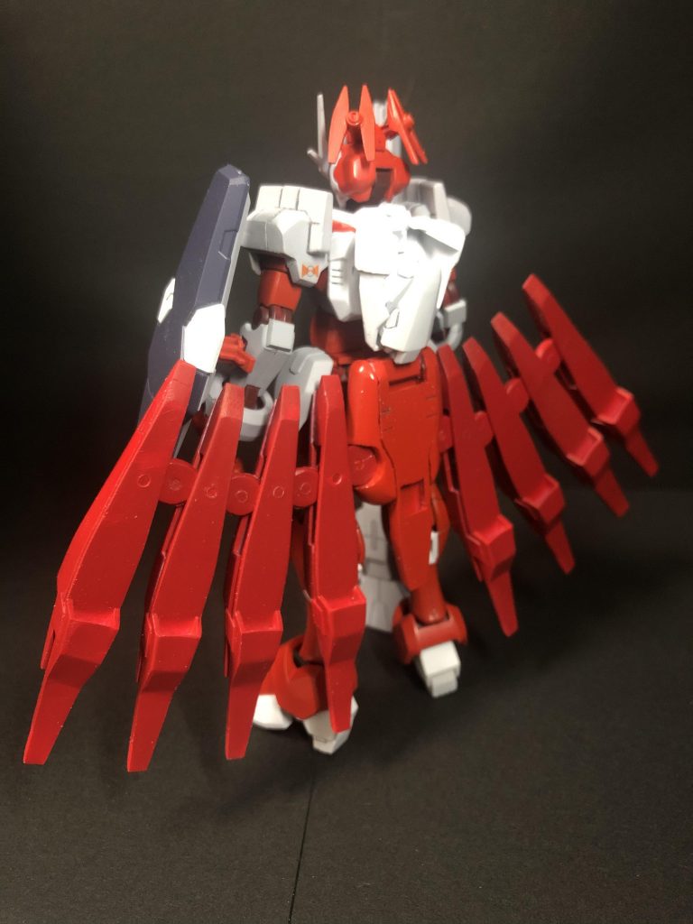 同じパーツを8個作る他、接続アームも二本作ったので流石に勘弁