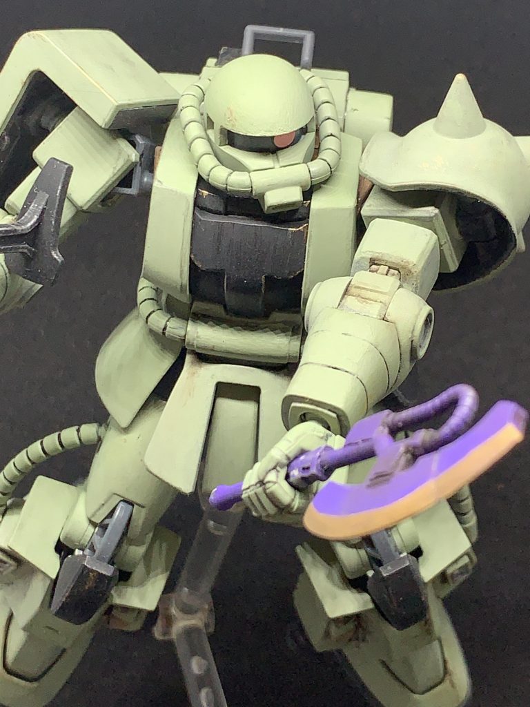 大型ヒートホーク。やたら種類が多い事でおなじみのヒートホーク。個人的にはこの素直に延長した感じのこのタイプ大好きです。