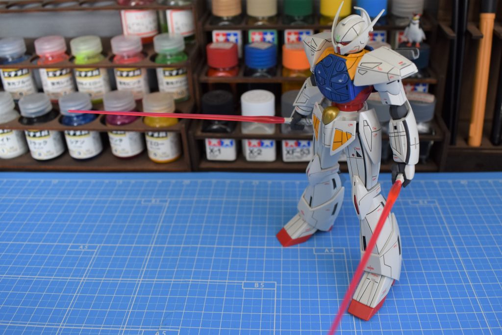 HGCC ターンAガンダム–4枚目/制作者：しろもももぐ