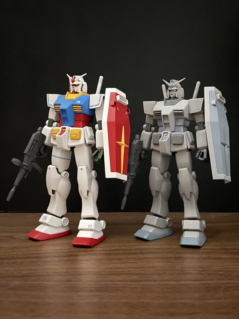 モデラーさん達の動画を参考にしながら、自分好みのプロポーションに改修出来ました。