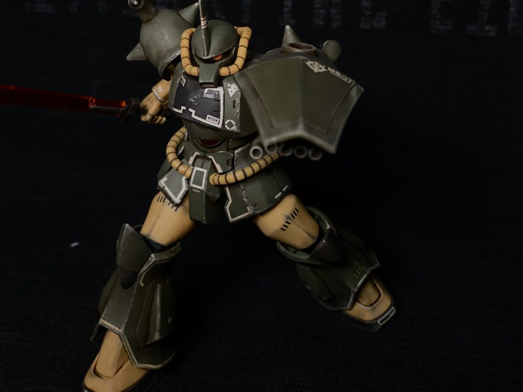 HGUC1/144 グフ(リアルタイプ)–4枚目/制作者：ジョージ