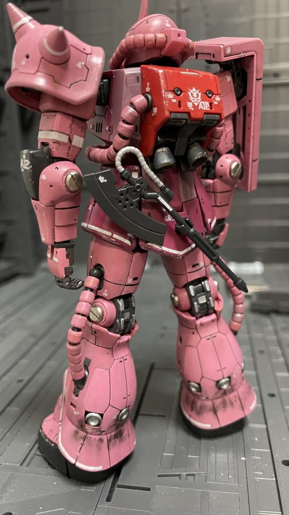 足首のところは化粧品(眉えんぴつ✏️)を使ってます。このあとにウェザリングマスターの存在を知りました‼️😙😙😙😙