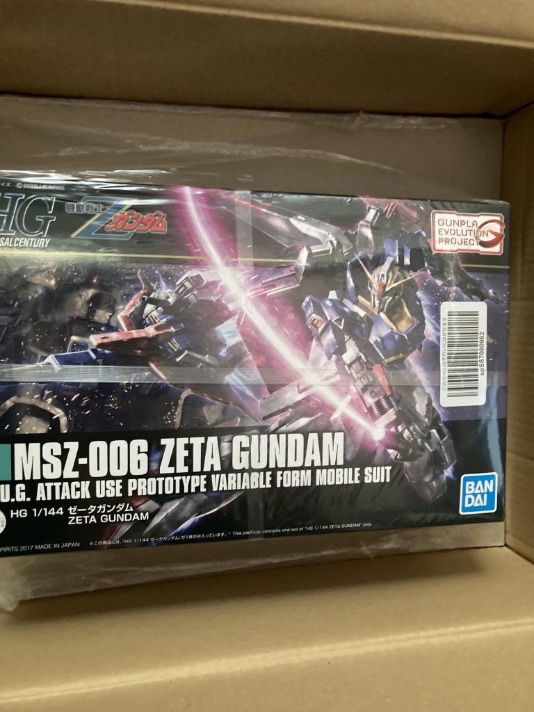 HG Zガンダムを使用パッケージめちゃめちゃ素敵です！