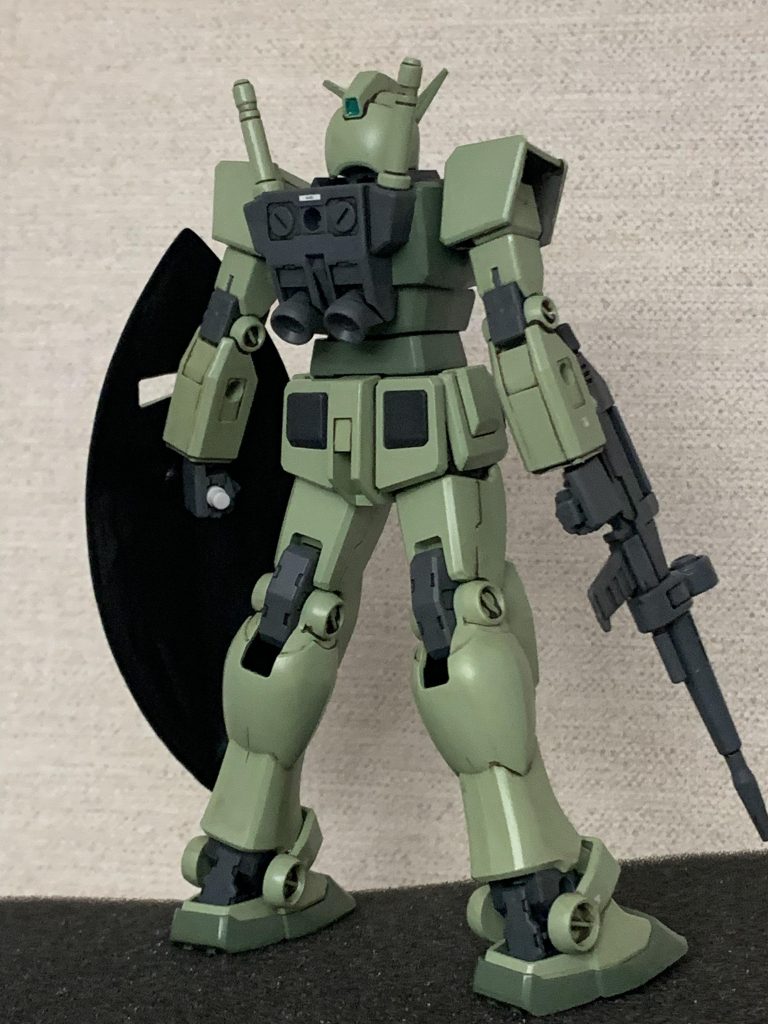 ▲もともとは鹵獲仕様だったのでデカールは控えめにしました