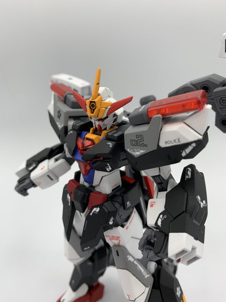 正面アップ。特に改造はしてません。ユーラヴェンベースでフェイクニュー、ヴィトールアーマーを組み合わせてます。