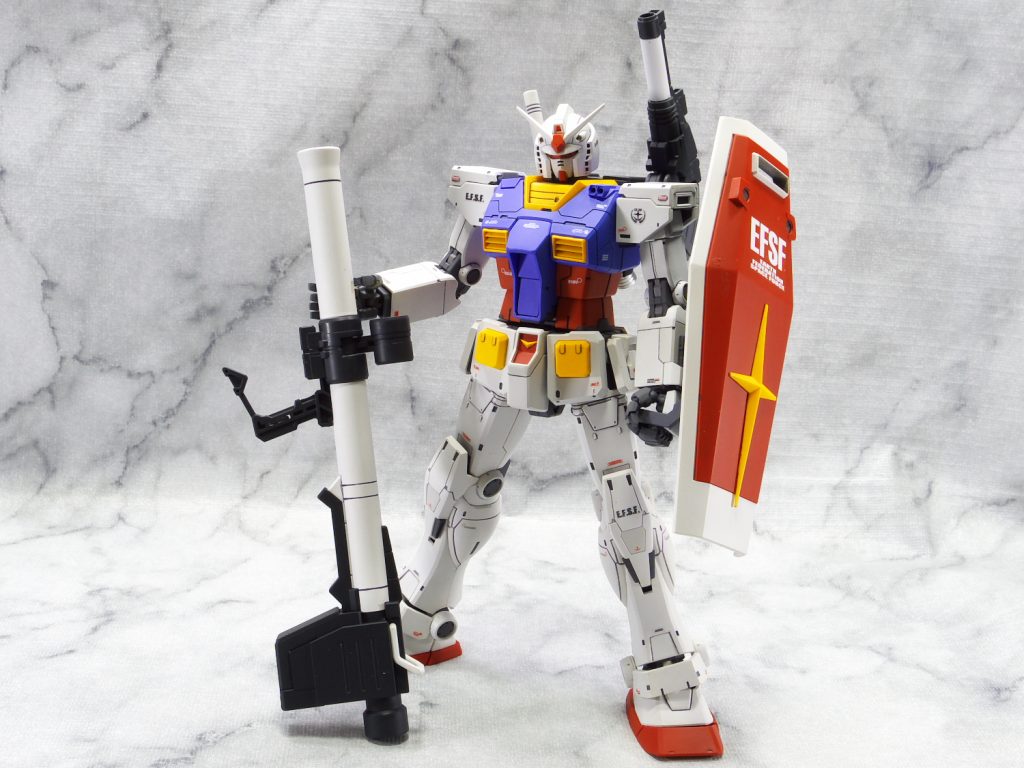 MG ガンダム オリジン版–2枚目/制作者：gunplacraft