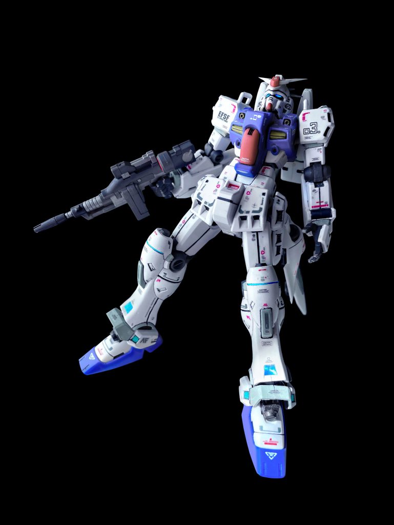 【完成】HG ガンダム試作3号機 ステイメン RX-78GP03S–2枚目/制作者：GN TakumA 擬似太陽炉搭載型