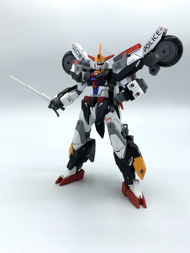 Twitterで製作中にあげた時に警棒はないんですか?の声があったのでプラ棒から作成した電磁警棒です。