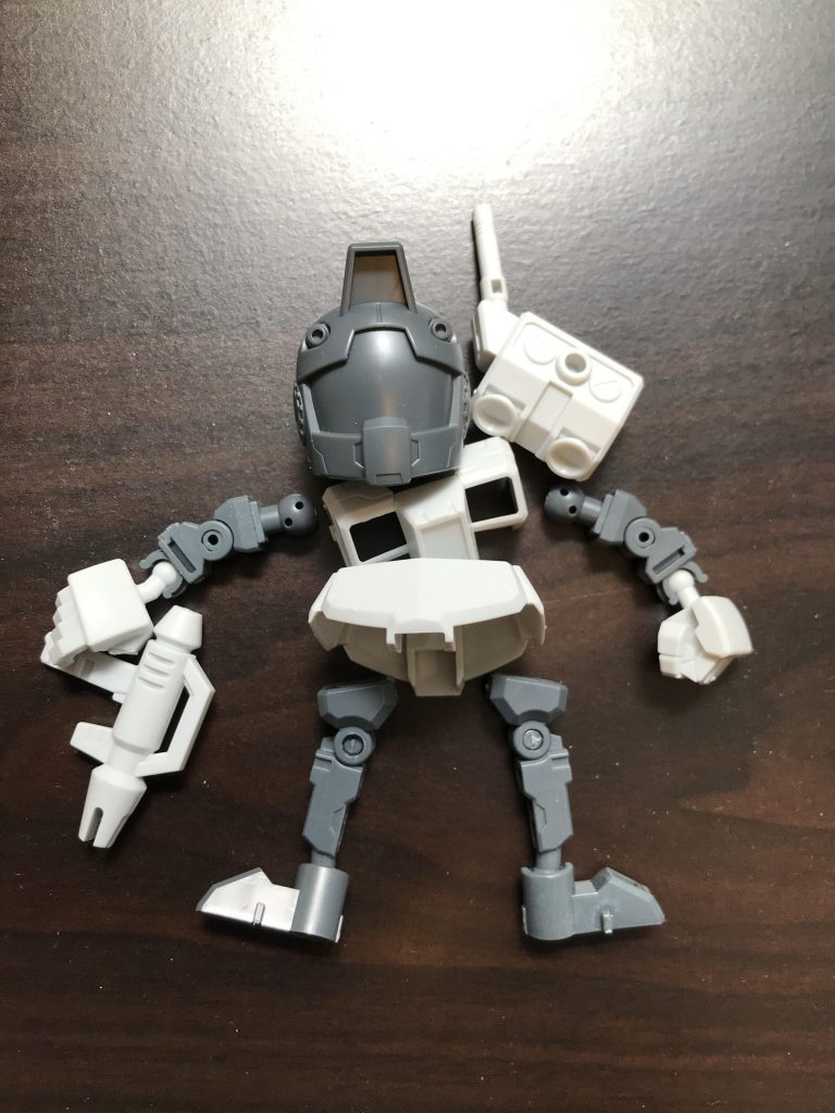 CSフレームの残骸から開始。