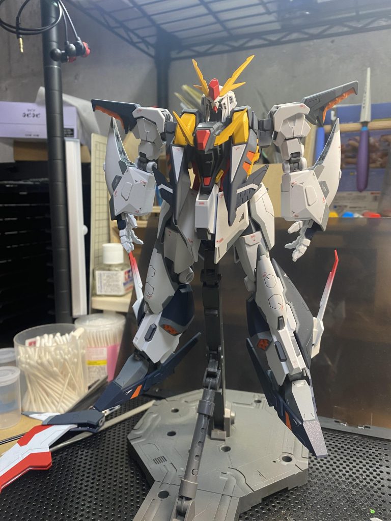 軽装状態も充分格好良い。