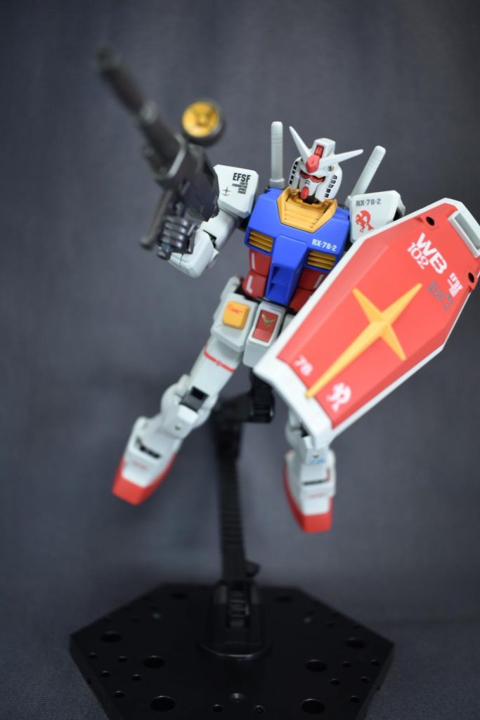 ビームライフル構え