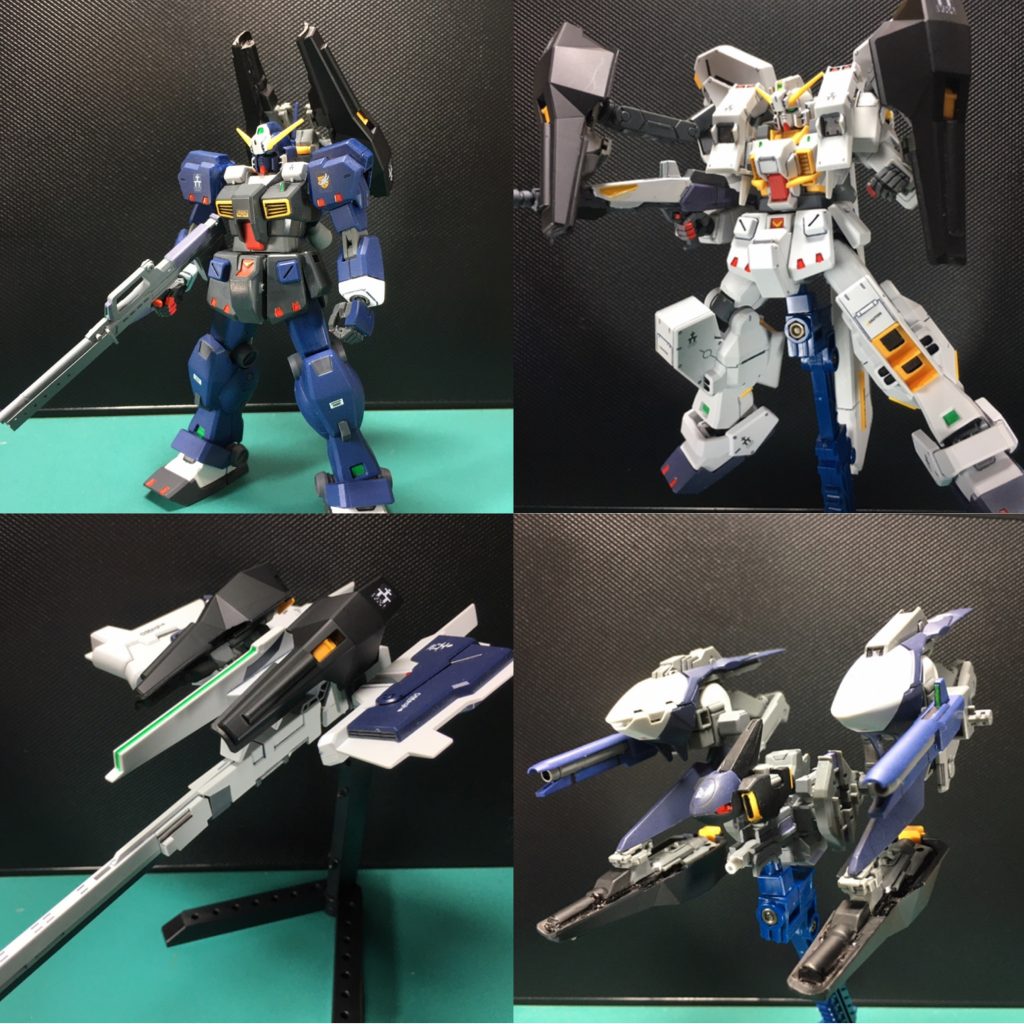 ⑤簡易型シールド・ブースター。その名の通りシールド・ブースターの簡易版で、アドバンスドヘイズルのマルチ・コネクター・ポッドに接続したり、おなじみのスライド式ジョイントでフルドドやフルドドⅡのサブアームにセットできます。　盾としても使えますが、本来のシールド・ブースターより防御面積が狭いので、あまり盾としての使用は推奨されない、という設定です。