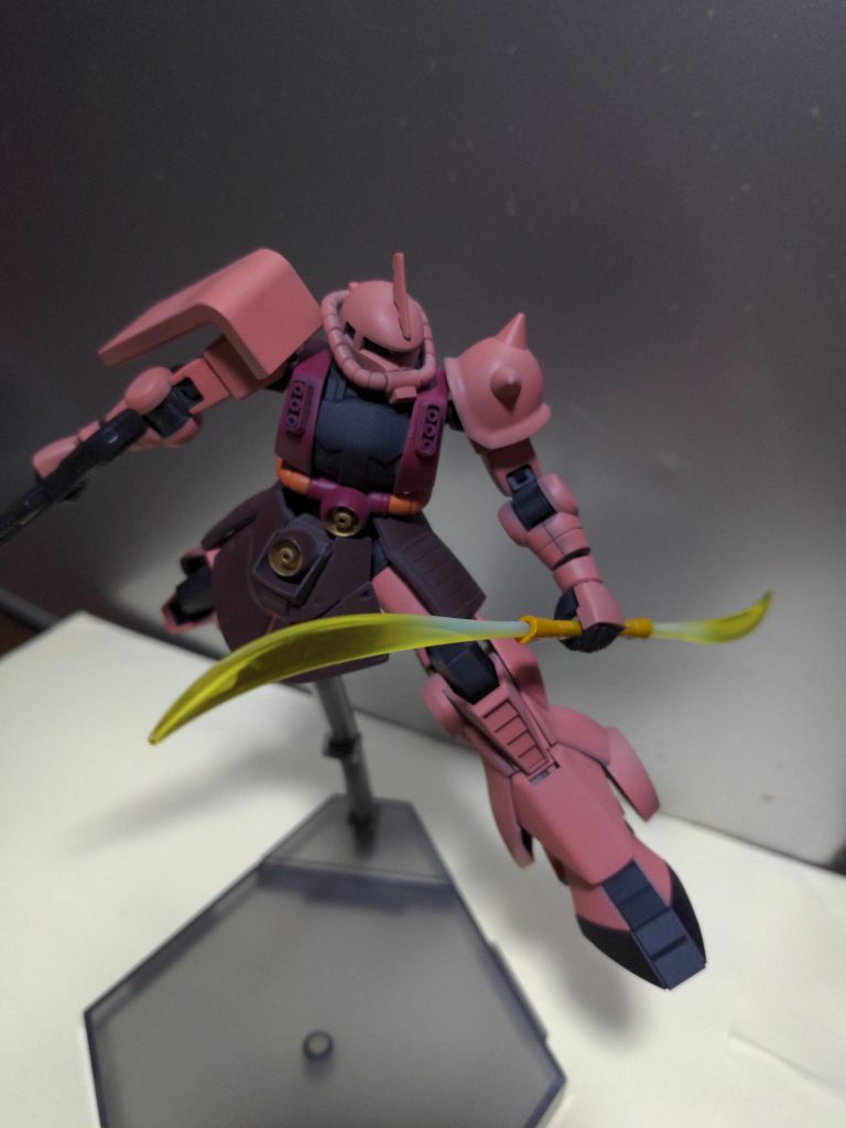 ヒートホークではなくビームナギナタを装備！