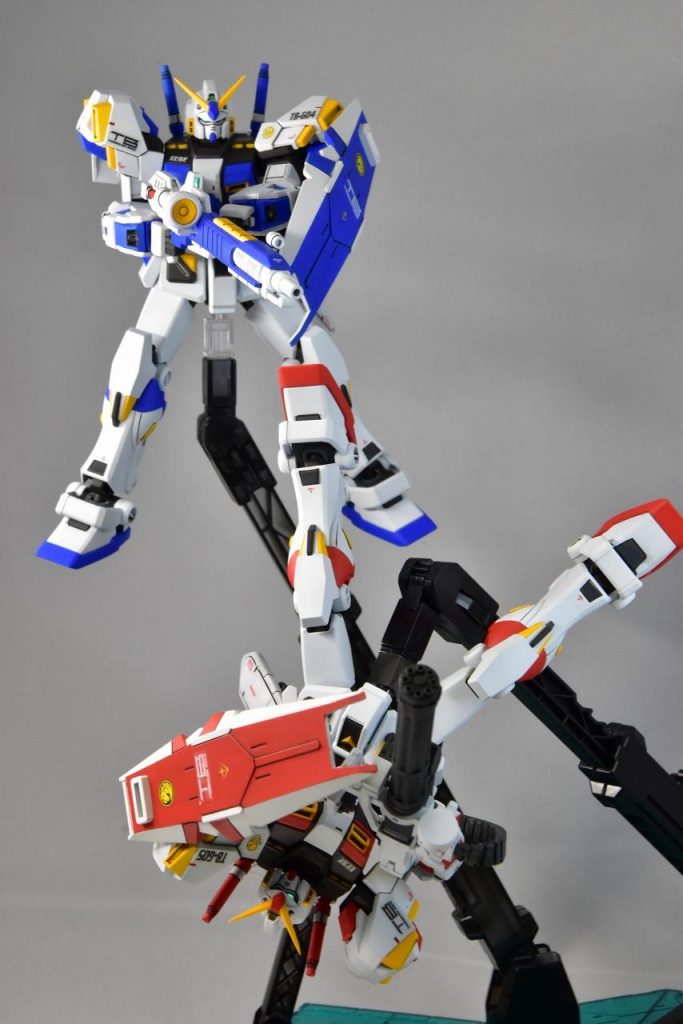 MGの箱絵風にポージング