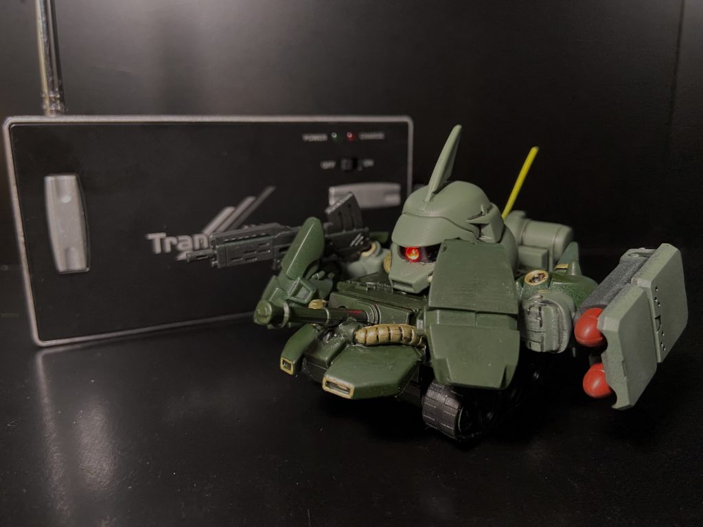 以上、ギラドーガ•マイクロタンクでした！幼き日のSDガンダム愛を作品に反映させることができ、大変（自己）満足です！笑この作品に文句を言う奴は‥‥