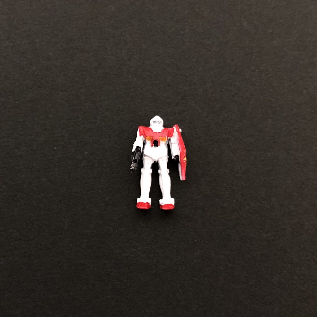 今回のメインは、旧キット・1/1200サラミス付属のおまけジムです(`・ω・´)キリッ←嘘