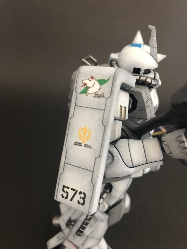 デカールも自分にしては上手く貼れたと思います。