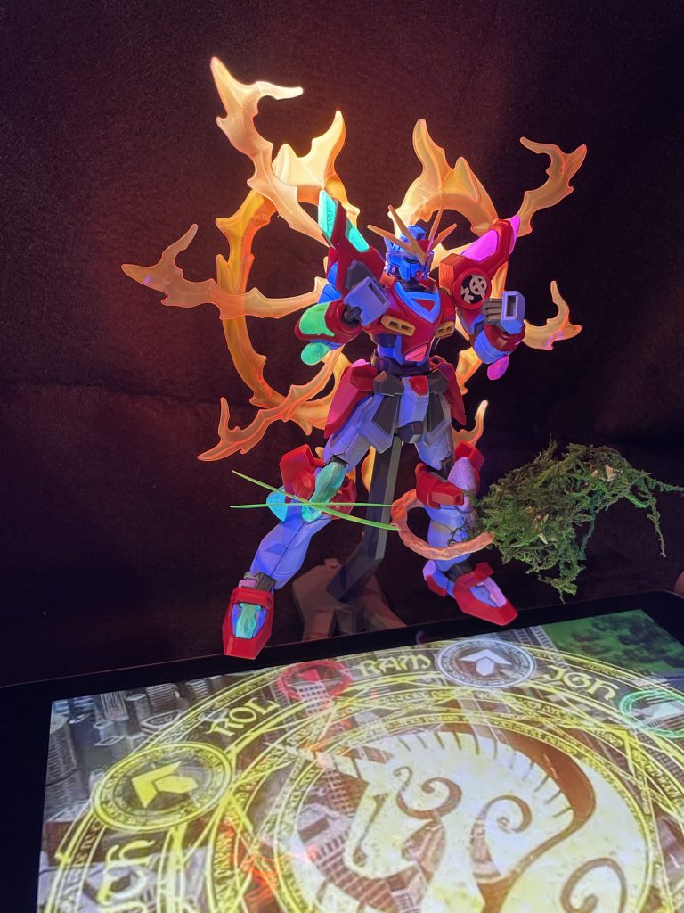 カミキバーニングガンダム–2枚目/制作者：まこと