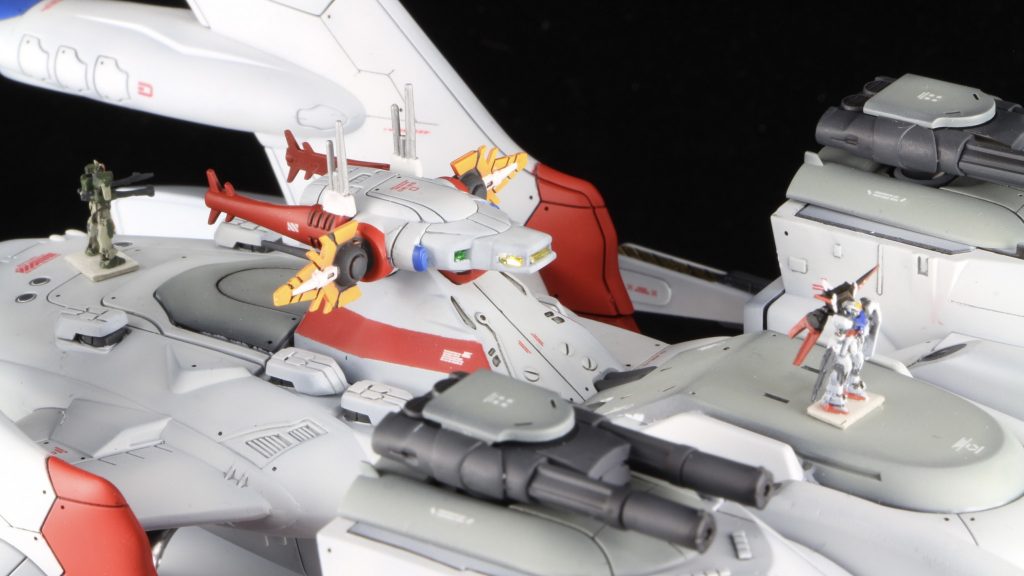 EXモデル　アークエンジェル　筋彫り全塗装–4枚目/制作者：ガンダムラボ