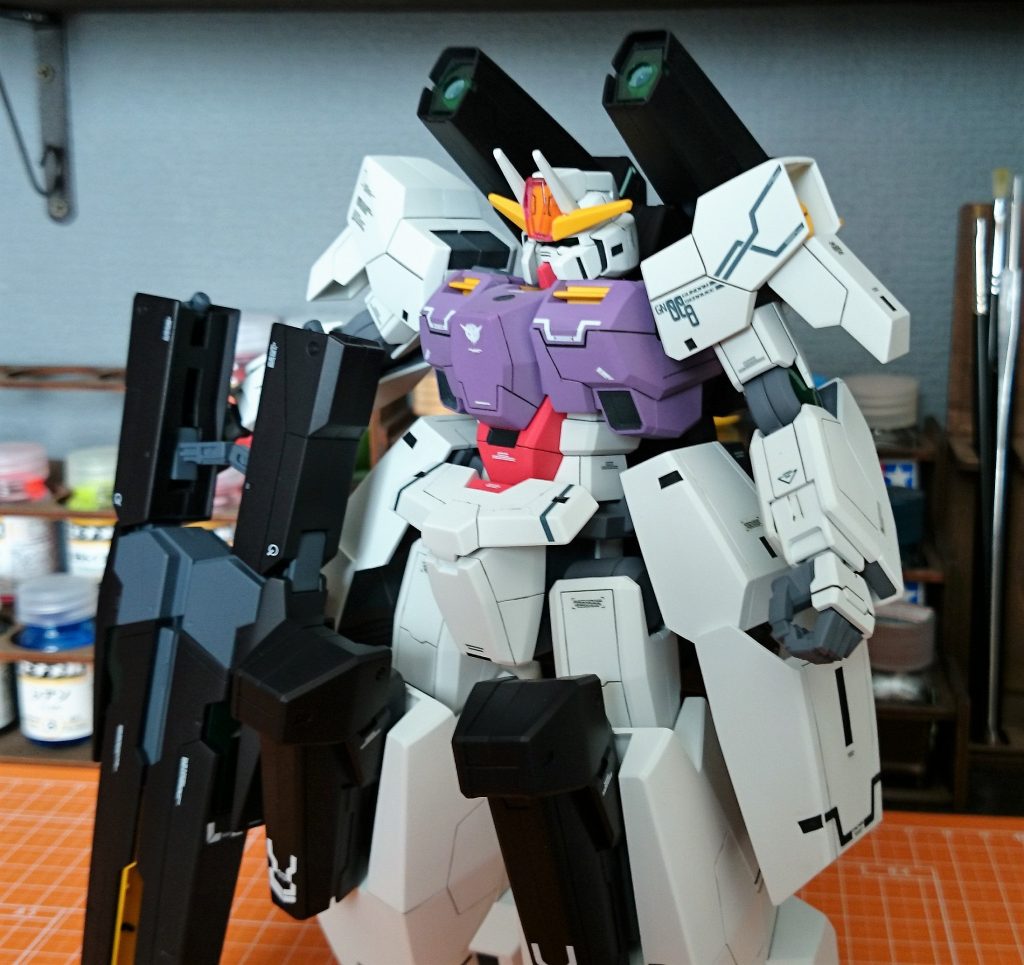 1/100 セラヴィーガンダム–2枚目/制作者：しろもももぐ