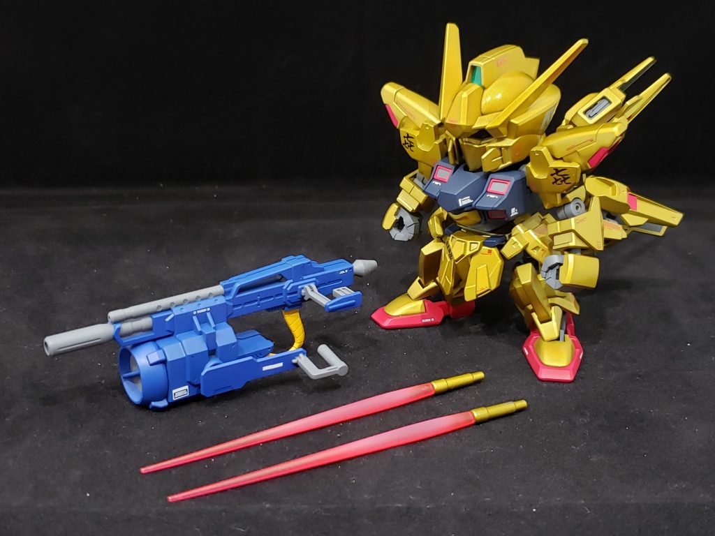 びーむさーべるも蛍光&パールで塗装してあります。