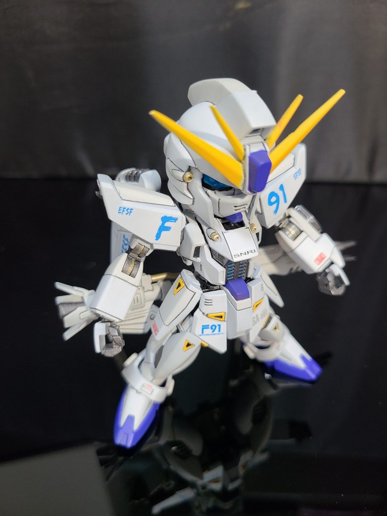 ガンダムF91–3枚目/制作者：ゆう@戦闘潮流