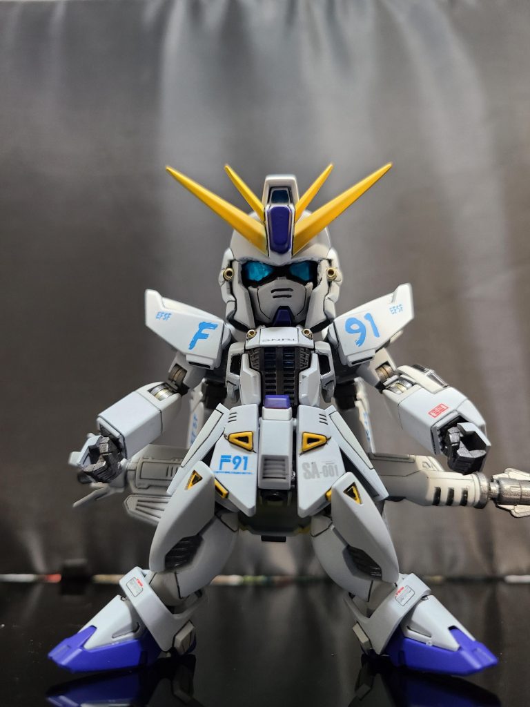 ガンダムF91–2枚目/制作者：ゆう@戦闘潮流