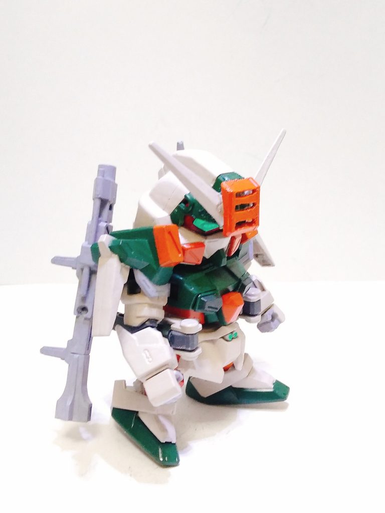 BB戦士 ヴェルデバスター改造 バスターガンダム–3枚目/制作者：むすも