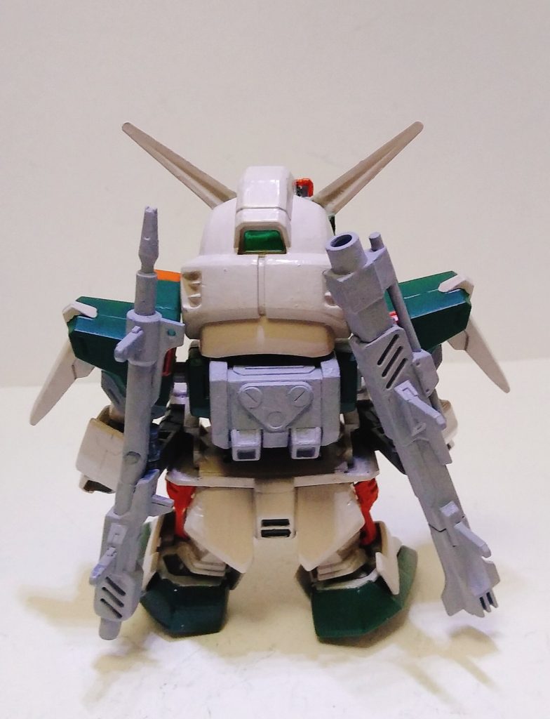 BB戦士 ヴェルデバスター改造 バスターガンダム–4枚目/制作者：むすも