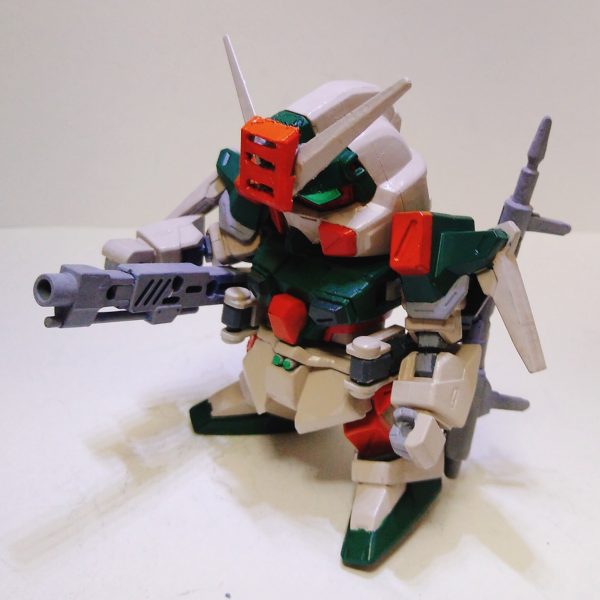 BB戦士 ヴェルデバスター改造 バスターガンダム