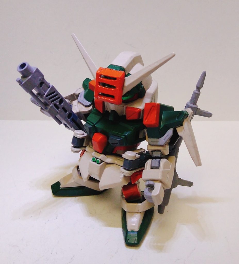 SDのわりに可動域広くて改造とか関係なく作るの楽しかったキットでした( ˇωˇ )