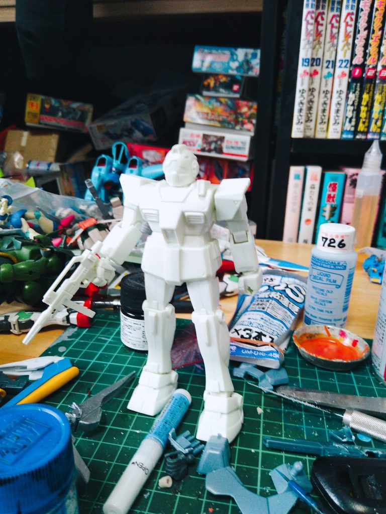 旧キット 1/144 GMⅡ–2枚目/制作者：むすも